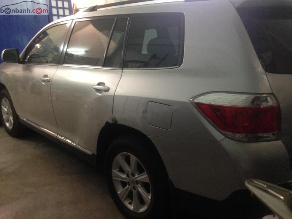 Toyota Highlander SE 2.7 2012 - Bán xe Toyota Highlander SE 2.7 đời 2012, màu bạc, nhập khẩu nguyên chiếc