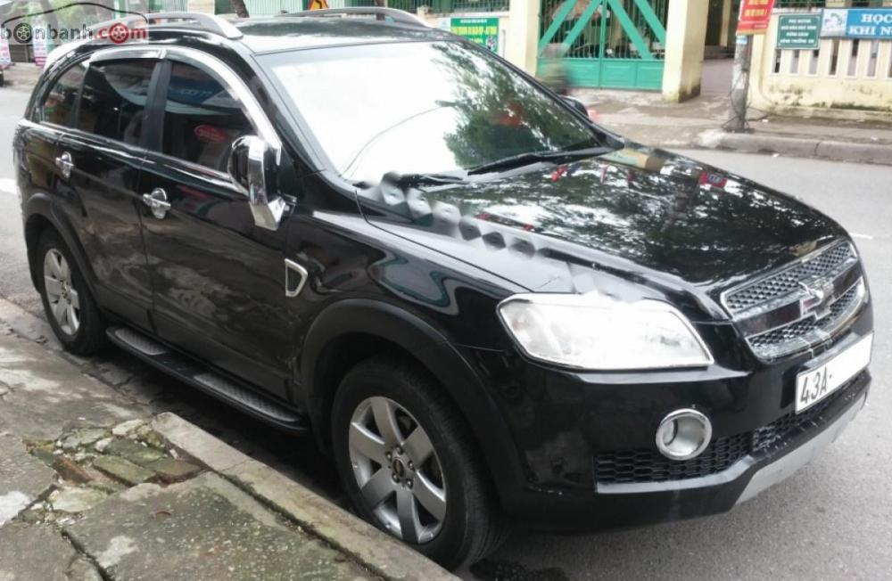 Chevrolet Captiva LT 2.4 MT 2007 - Bán Chevrolet Captiva LT 2.4 MT sản xuất 2007, màu đen  