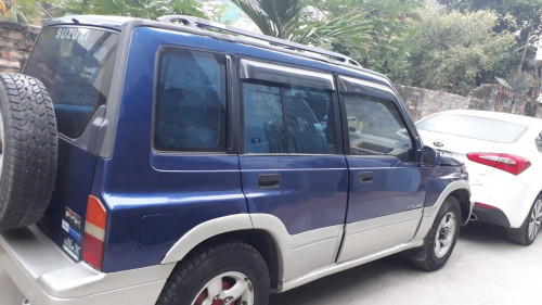 Suzuki Vitara   1.6 MT  2004 - Chính chủ bán Suzuki Vitara 1.6 MT đời 2004, màu xanh lam, giá chỉ 175 triệu