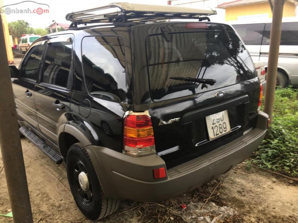 Ford Escape 2.0 4x4  2003 - Bán xe Ford Escape 2.0 4x4 năm sản xuất 2003, màu đen, nhập khẩu nguyên chiếc