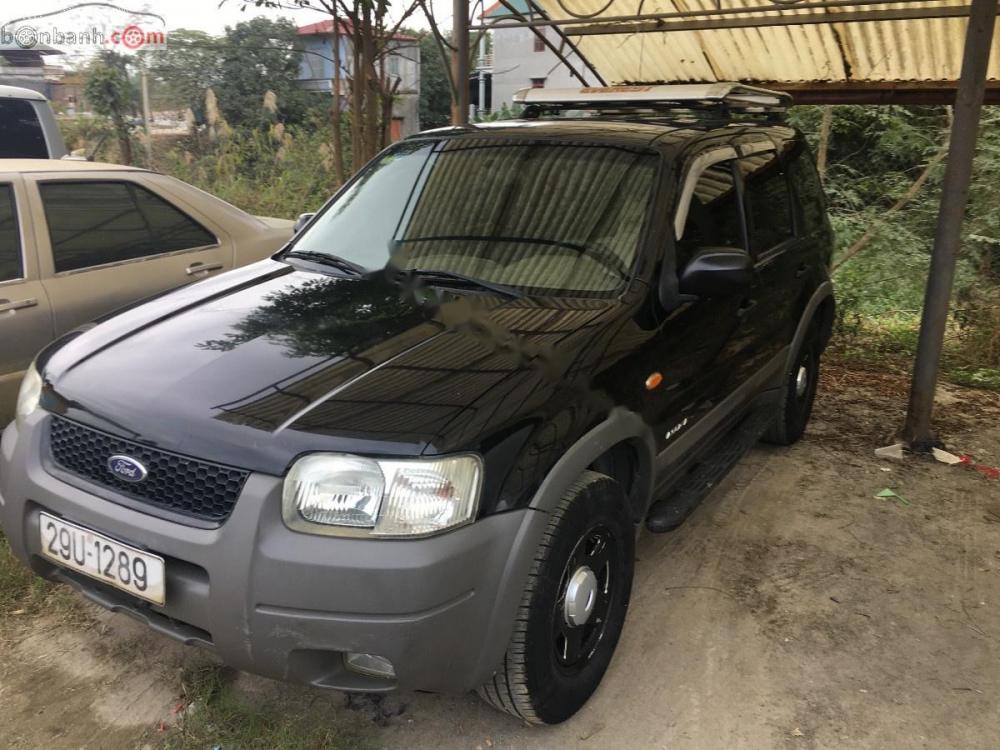 Ford Escape 2.0 4x4  2003 - Bán xe Ford Escape 2.0 4x4 năm sản xuất 2003, màu đen, nhập khẩu nguyên chiếc