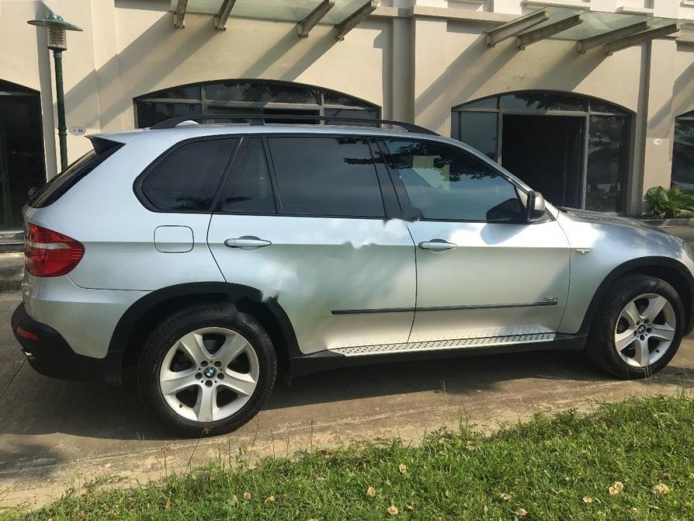 BMW X5 3.0si 2007 - Bán ô tô BMW X5 3.0si sản xuất 2007, màu bạc, nhập khẩu