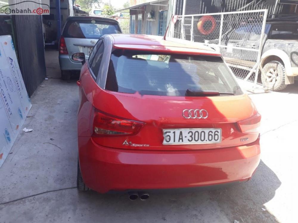 Audi A1 1.4 TFSI 2010 - Bán ô tô Audi A1 1.4 TFSI năm sản xuất 2010, màu đỏ, xe nhập