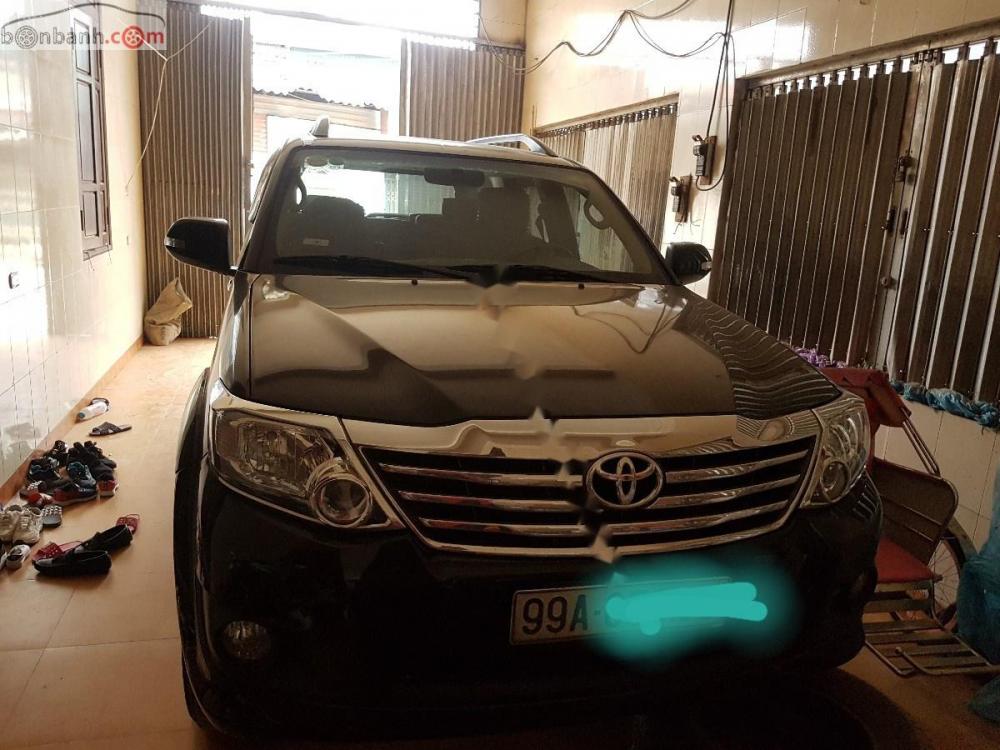 Toyota Fortuner 2013 - Bán xe Toyota Fortuner sản xuất năm 2013, màu đen 