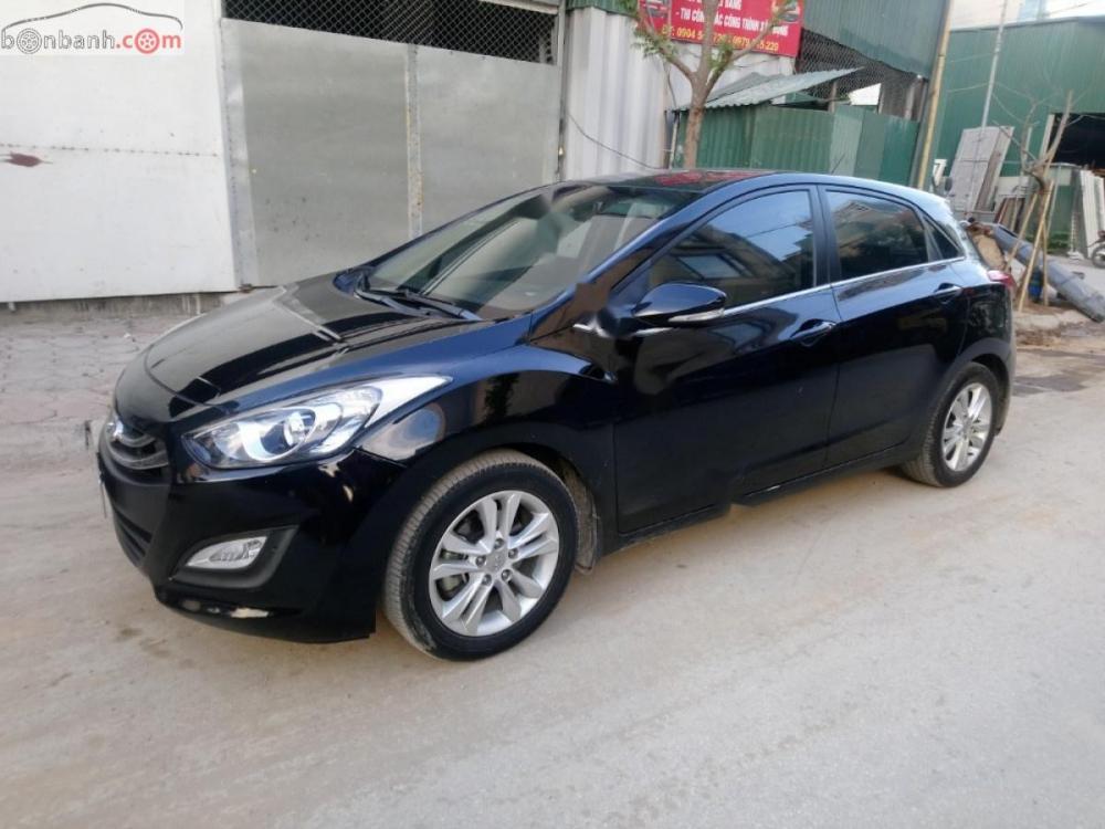 Hyundai i30 1.6 AT 2013 - Bán Hyundai i30 1.6 AT năm sản xuất 2013, màu đen, nhập khẩu  