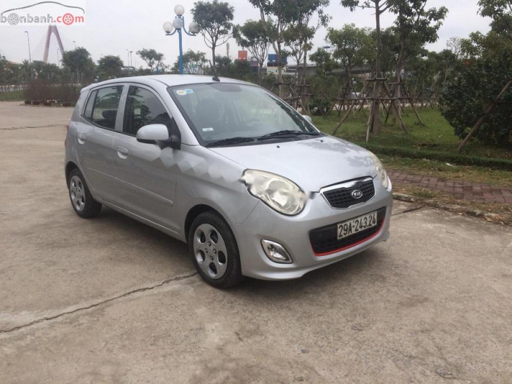 Kia Morning Lx 2011 - Bán Kia Morning Lx năm sản xuất 2011, màu bạc 