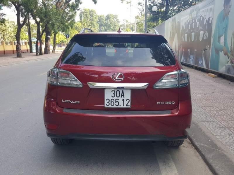 Lexus RX  350  2010 - Xe Lexus RX 350 đời 2010, màu đỏ, nhập khẩu