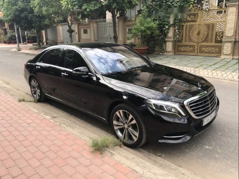 Mercedes-Benz S class  S500L  2013 - Cần bán Mercedes S500L 2013, màu đen chính chủ