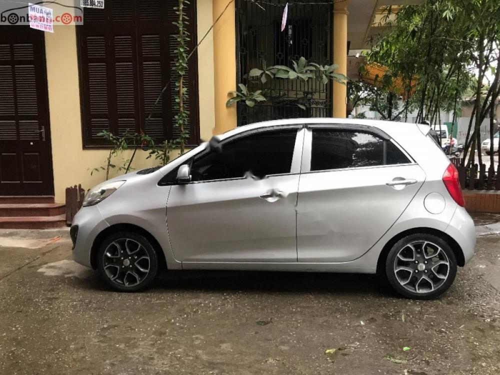 Kia Picanto S 1.25 MT 2014 - Bán Kia Picanto S 1.25 MT đời 2014, màu bạc số sàn, giá tốt