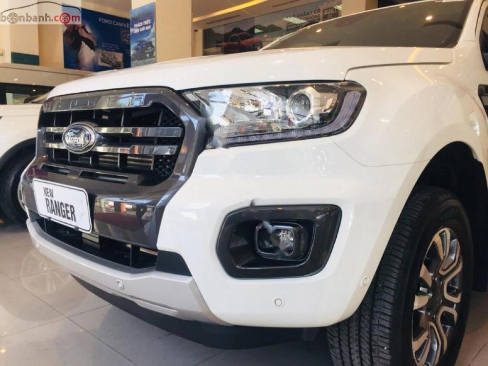 Ford Ranger Wildtrak 2.0L 4x4 AT 2019 - Cần bán Ford Ranger Wildtrak 2.0L 4x4 AT năm sản xuất 2019, màu trắng 