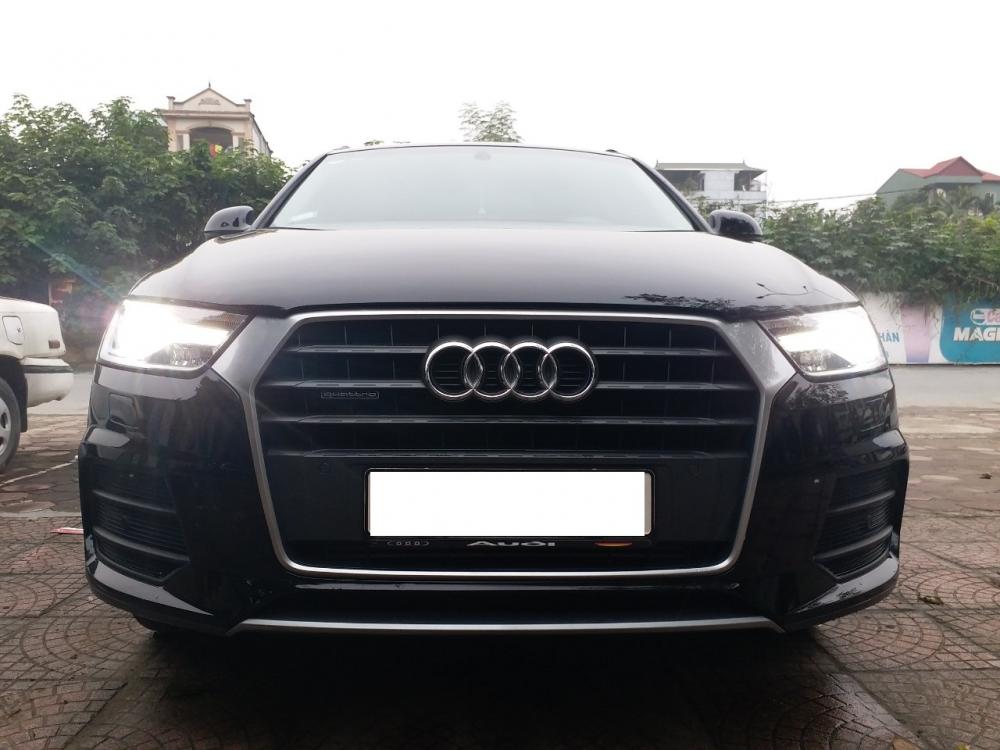 Audi Q3 2.0   2016 - Bán Audi Q3 2.0 sản xuất 2016, đăng ký 2017, màu đen /da bò, đăng ký tư nhân chính chủ