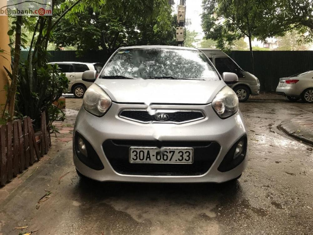 Kia Picanto S 1.25 MT 2014 - Bán Kia Picanto S 1.25 MT đời 2014, màu bạc số sàn, giá tốt