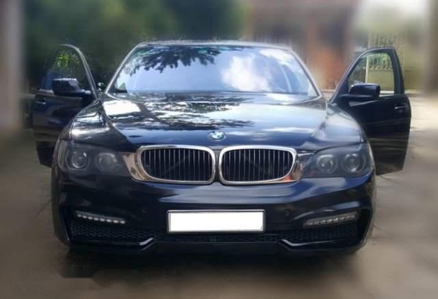 BMW 7 Series    750Li   2006 - Cần bán lại xe BMW 750Li 2006, màu xanh lam, xe nhập 