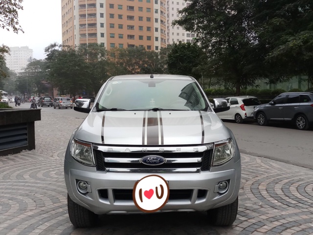 Ford Ranger 2013 - Ô Tô Thủ Đô bán xe Ford Ranger XLT 2.2L 4x4 2013, màu bạc 459 triệu