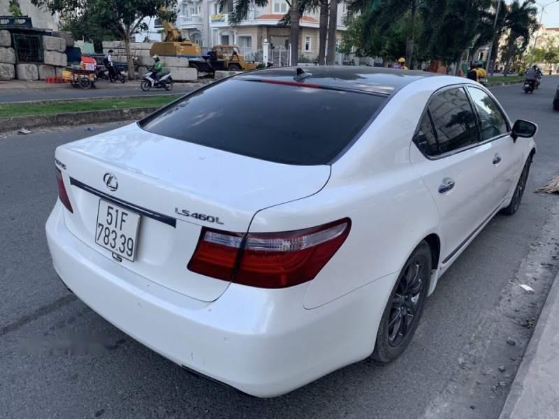 Lexus LS  460L  2009 - Bán xe Lexus LS 460L 2009, màu trắng, nhập khẩu nguyên chiếc 