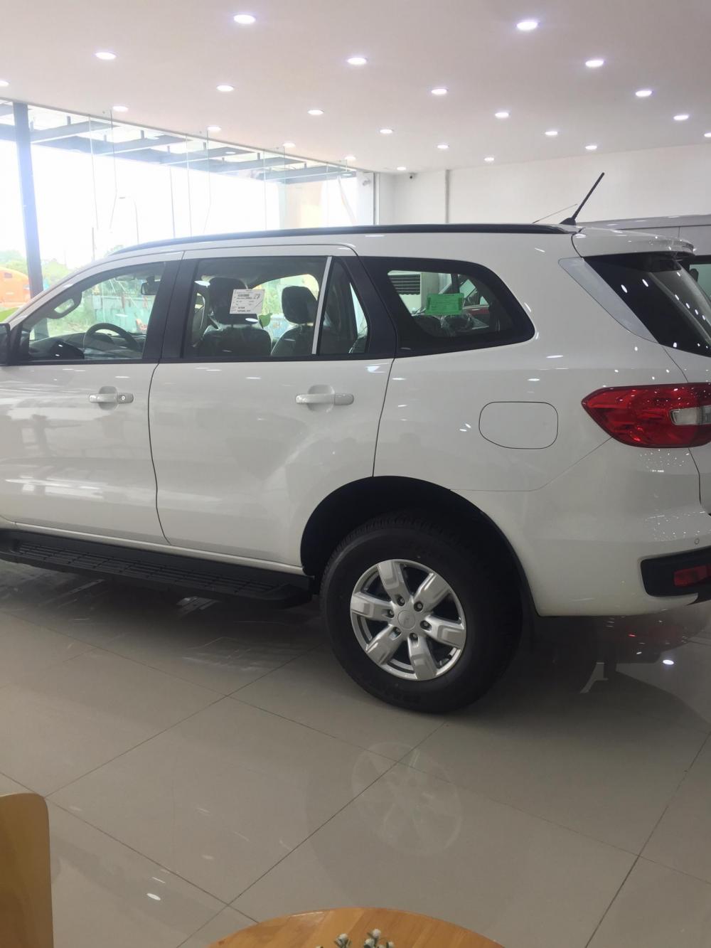 Ford Everest Ambiente 2.0 MT 4x2 RWD 2019 - Bán Everest 2.0L, trắng, ưu đãi khủng, có xe ngay. Lh: 0933170171