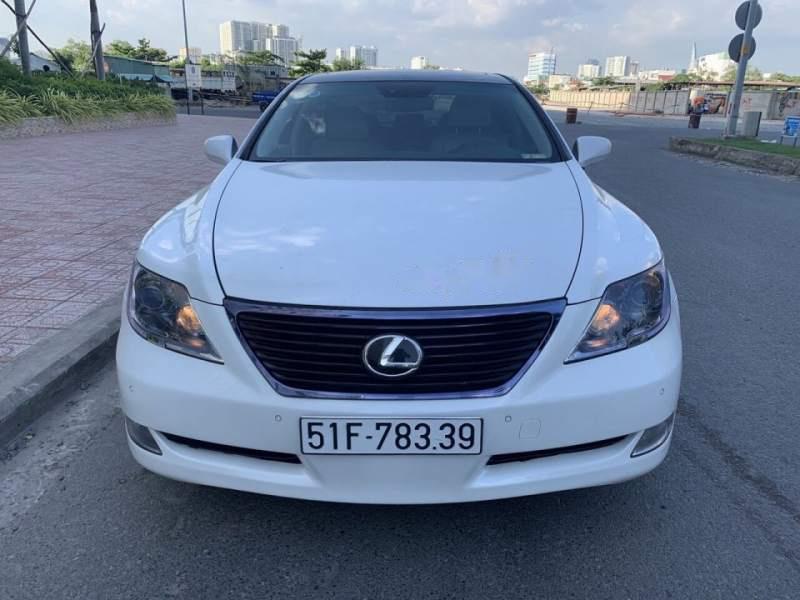 Lexus LS  460L  2009 - Bán xe Lexus LS 460L 2009, màu trắng, nhập khẩu nguyên chiếc 