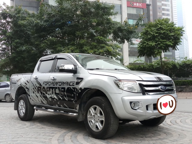 Ford Ranger 2013 - Ô Tô Thủ Đô bán xe Ford Ranger XLT 2.2L 4x4 2013, màu bạc 459 triệu