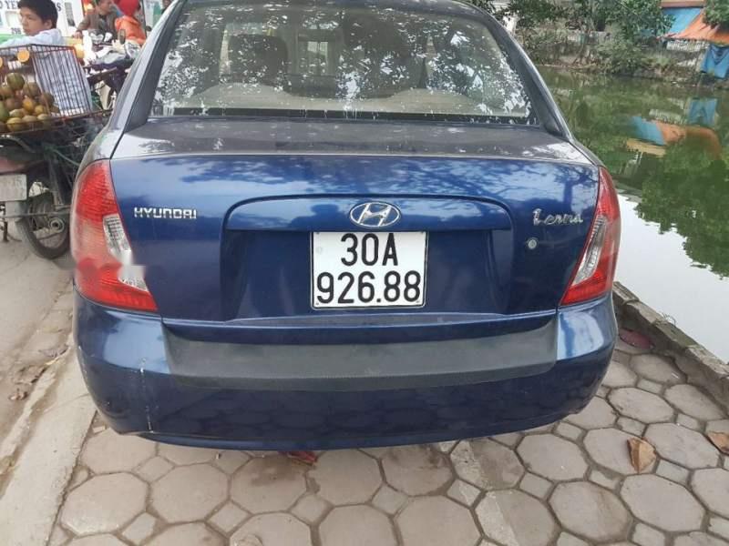 Hyundai Verna 2009 - Cần bán gấp Hyundai Verna đời 2009, màu xanh lam, nhập khẩu Hàn Quốc, chính chủ