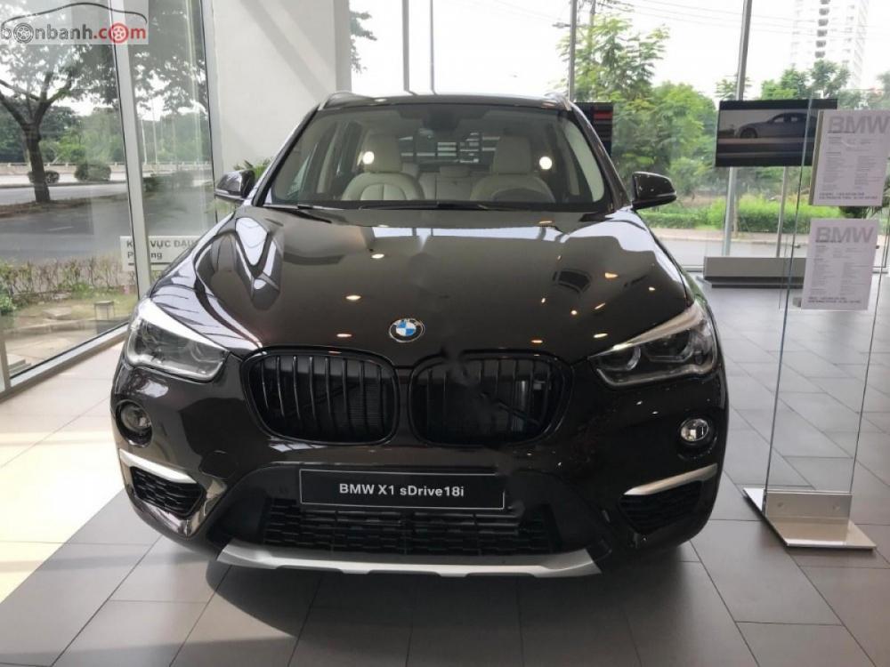 BMW X1 sDrive18i 2018 - Bán ô tô BMW X1 sDrive18i năm 2018, màu nâu, xe nhập