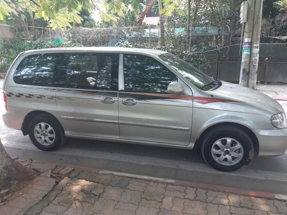 Kia Carnival 2009 - Bán Kia Carnival đời 2009, màu xám số tự động