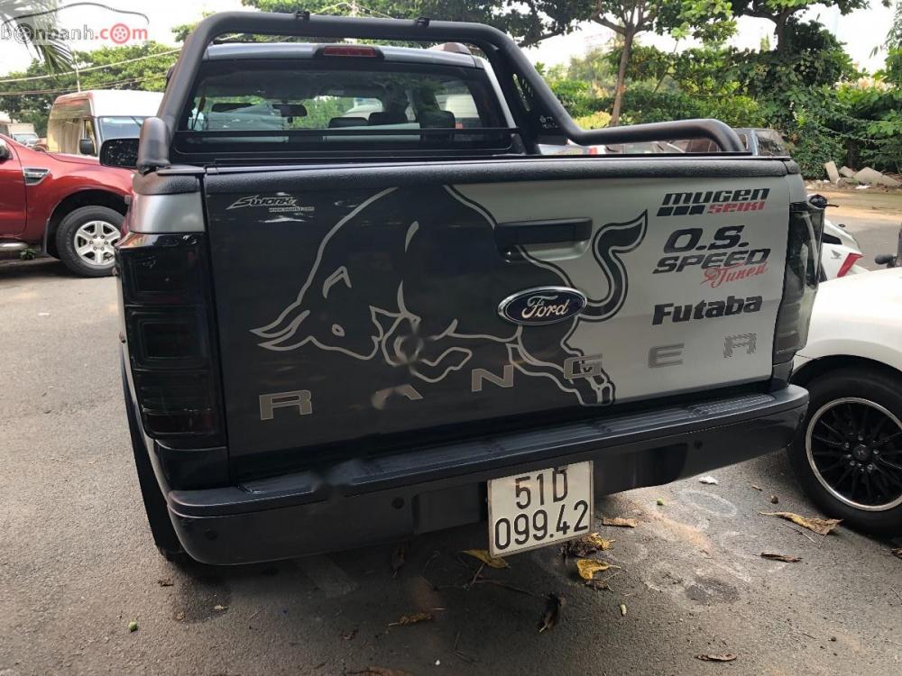 Ford Ranger XLS 2.2L 4x2 AT 2017 - Bán Ford Ranger XLS 2.2L 4x2 AT đời 2017, màu xám, nhập khẩu như mới