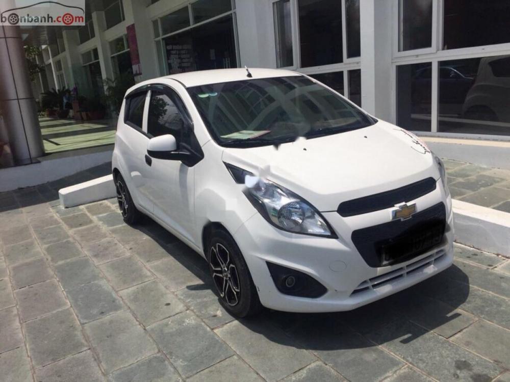 Chevrolet Spark LS 1.2 MT 2016 - Cần bán xe Chevrolet Spark LS 1.2 MT sản xuất 2016, màu trắng, 288 triệu