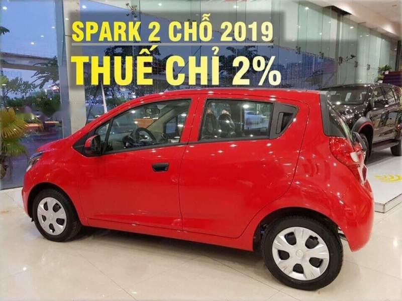 Chevrolet Spark  Duo 2019 - Bán ô tô Chevrolet Spark Duo năm sản xuất 2019, màu đỏ giá cạnh tranh