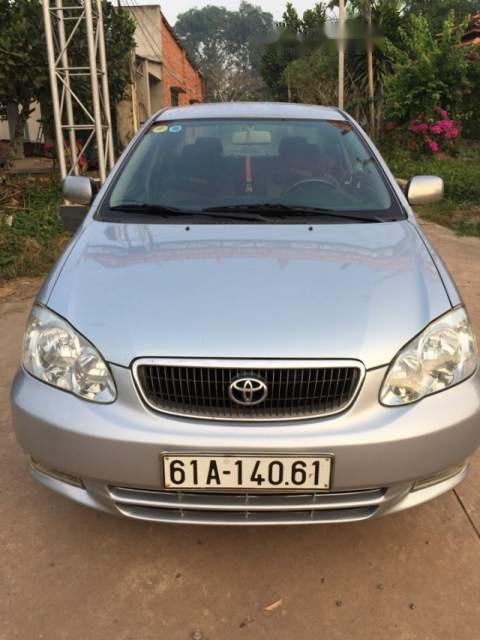 Toyota Corolla altis 1.8 2002 - Bán ô tô Toyota Corolla altis 1.8 năm 2002, màu bạc chính chủ, giá 286tr