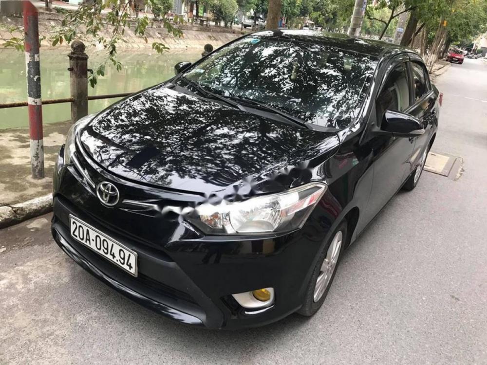 Toyota Vios 2014 - Cần bán gấp Toyota Vios đời 2014, màu đen như mới