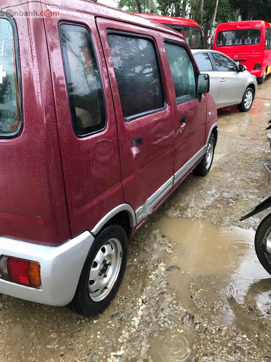 Suzuki Wagon R+ 1.0 MT 2001 - Bán xe Suzuki Wagon R+ 1.0 MT sản xuất năm 2001, màu đỏ chính chủ, 83 triệu