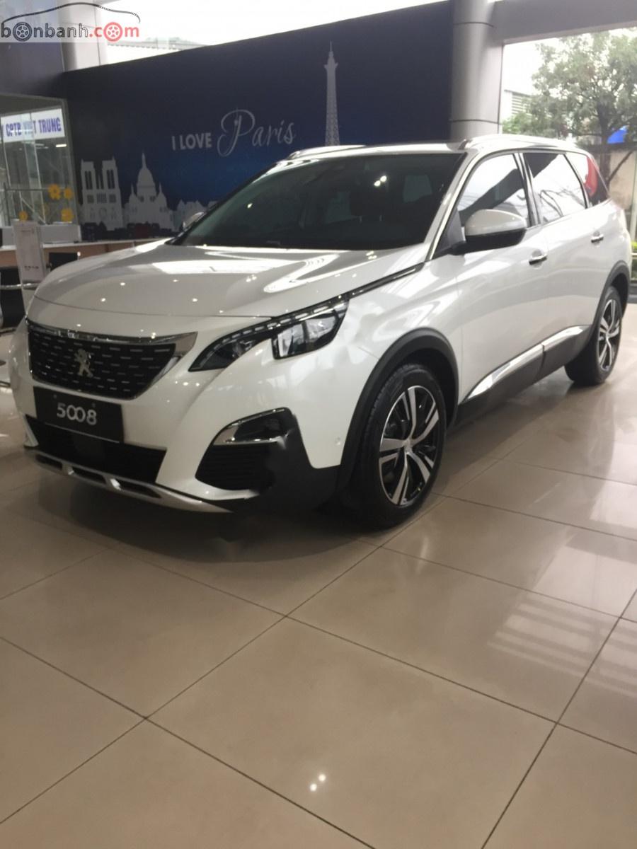 Peugeot 5008 1.6 AT 2019 - Cần bán xe Peugeot 5008 1.6 AT sản xuất năm 2019, màu trắng