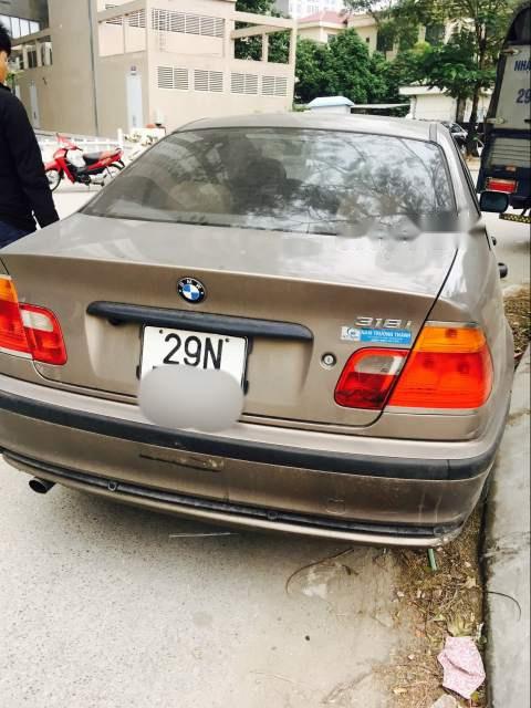 BMW 3 Series 318i 2001 - Bán xe BMW 3 Series 318i đời 2001, màu nâu