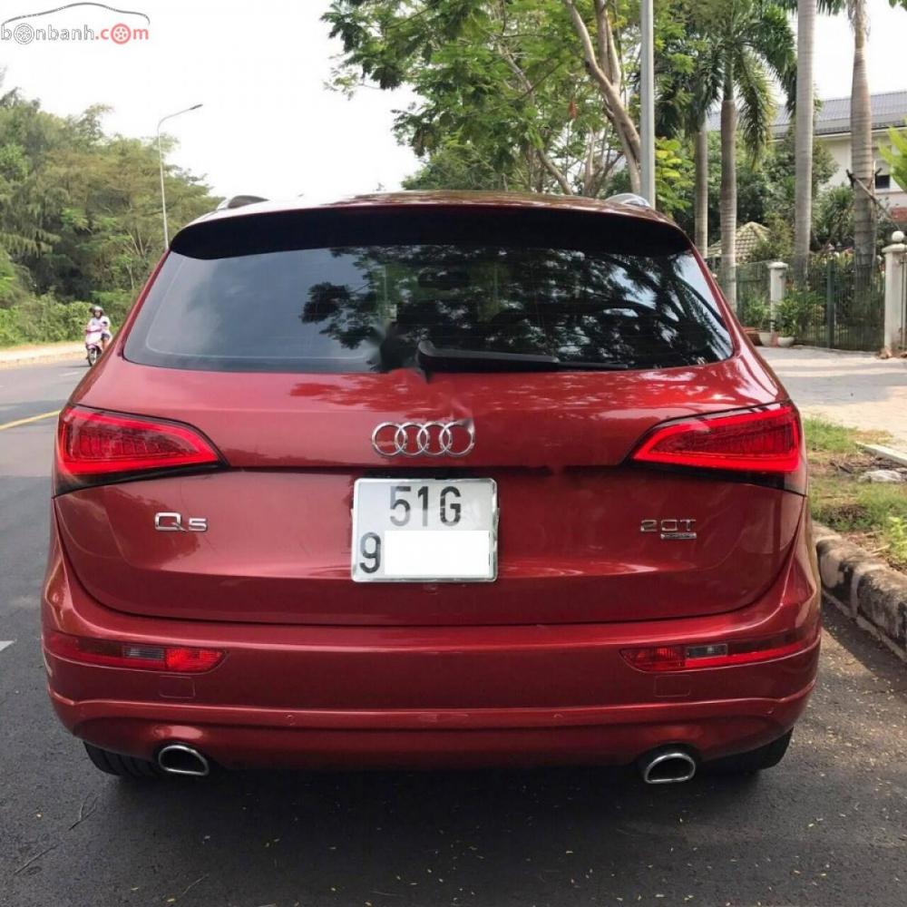 Audi Q5 2.0 AT 2014 - Bán Audi Q5 2.0 AT 2014, màu đỏ, xe nhập xe gia đình