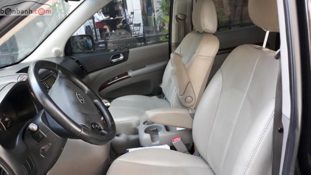 Kia Carnival EX 2.7 MT 2009 - Bán Kia Carnival 2.7 đời 2009, màu đen, nhập khẩu xe gia đình, 380tr