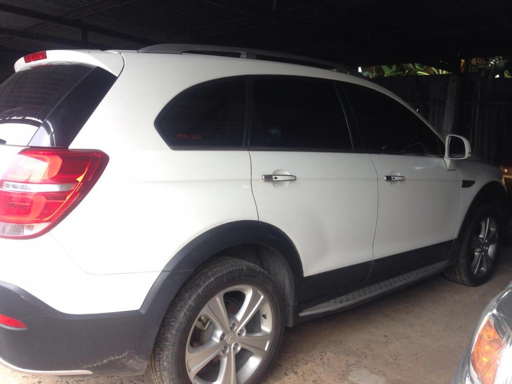 Chevrolet Captiva LTZ 2014 - Cần bán xe Chevrolet Captiva LTZ 2014 màu trắng, BSTP