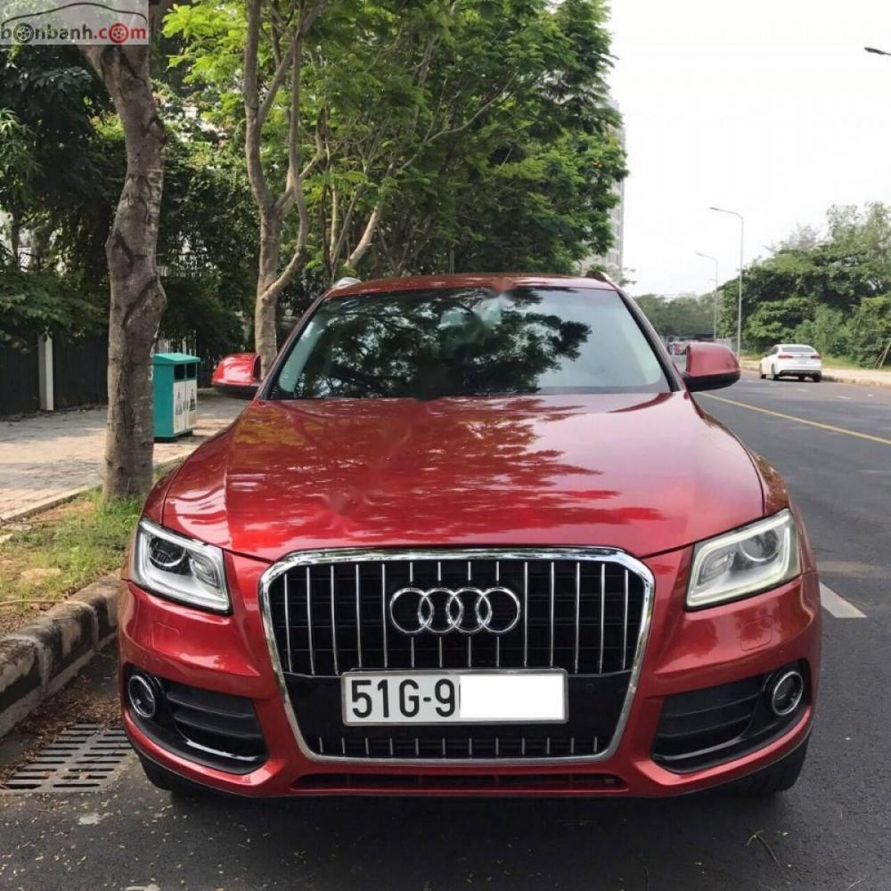 Audi Q5 2.0 AT 2014 - Bán Audi Q5 2.0 AT 2014, màu đỏ, xe nhập xe gia đình