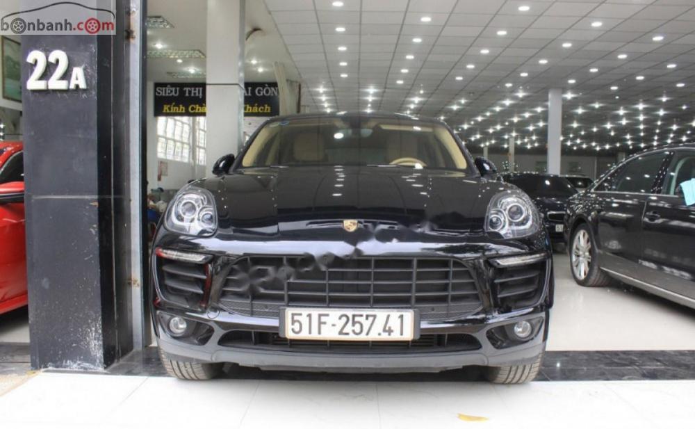 Porsche Macan   2015 - Cần bán Porsche Macan 2015, màu đen, xe nhập số tự động