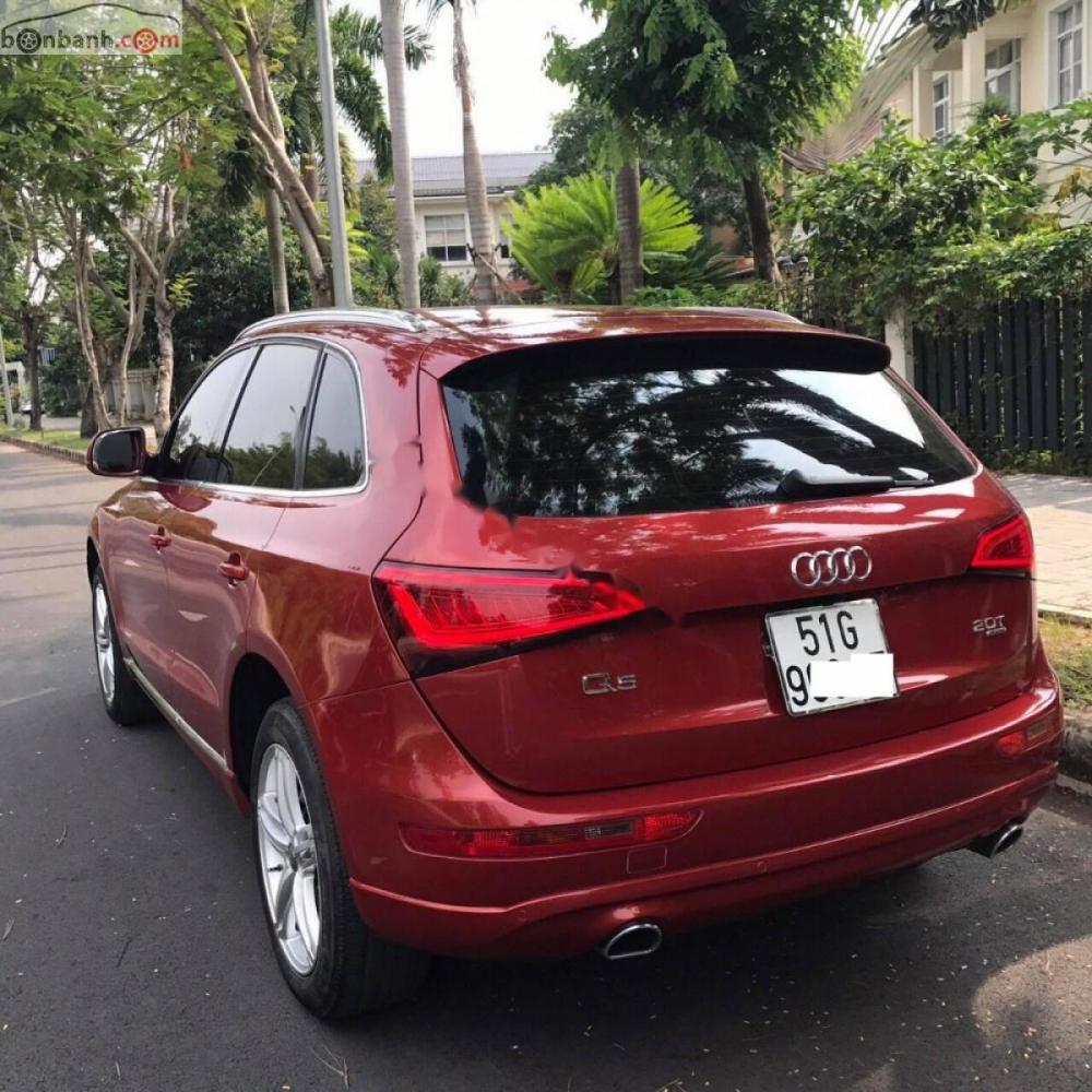 Audi Q5 2.0 AT 2014 - Bán Audi Q5 2.0 AT 2014, màu đỏ, xe nhập xe gia đình