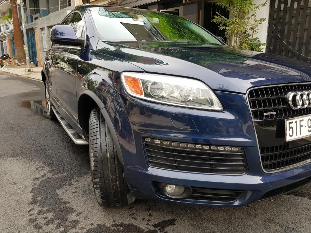 Audi Q7 3.6 V6 FSI Quattro 2007 - Cần bán xe Audi Q7 3.6 V6 FSI quattro 2008, màu xanh lam, xe nhập