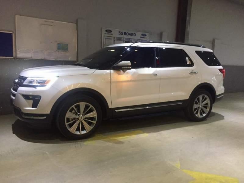 Ford Explorer   2019 - Bán xe Ford Explorer sản xuất 2019, màu trắng, nhập khẩu