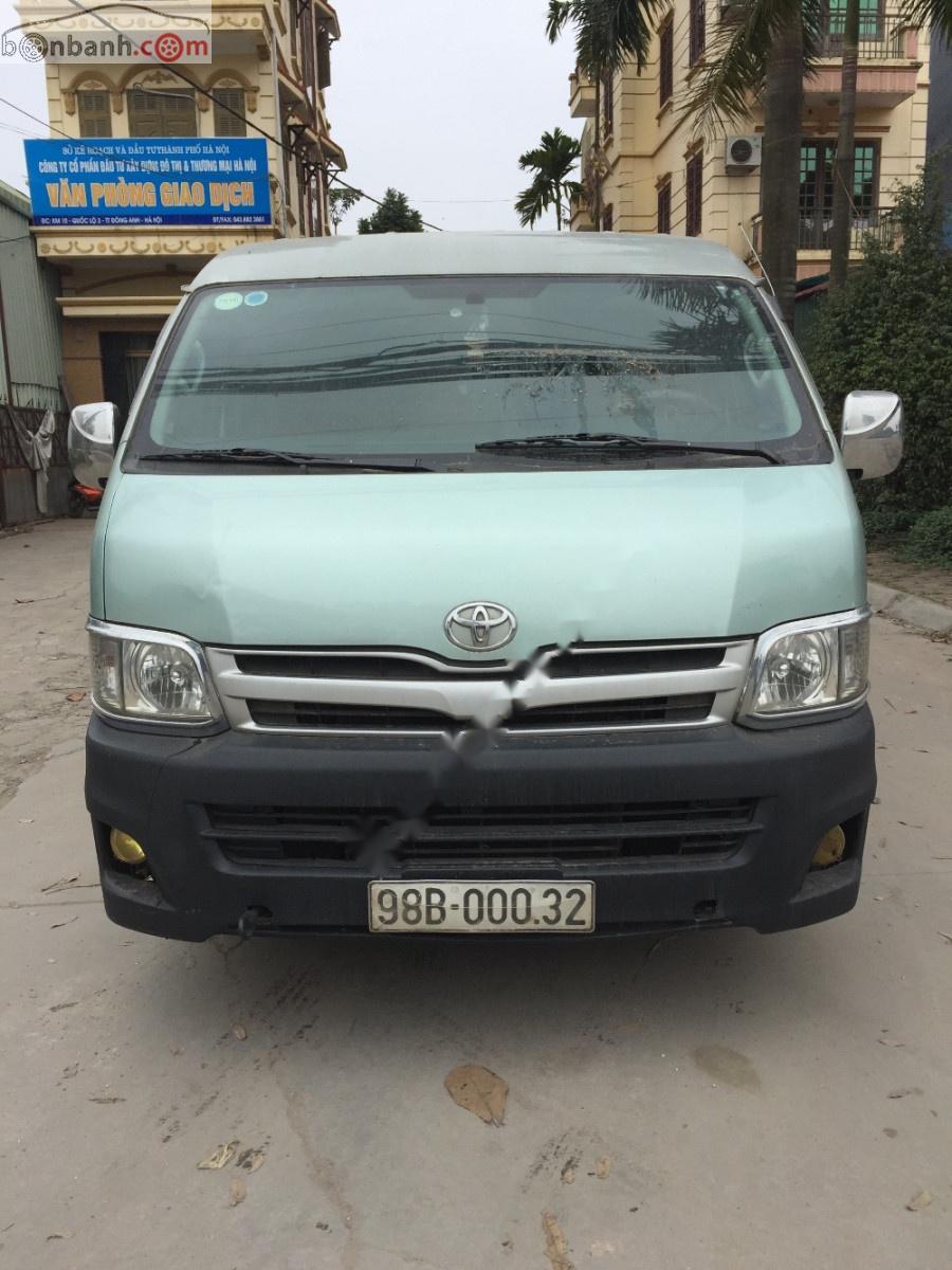 Toyota Hiace 2.5 2011 - Bán Toyota Hiace 2011 máy dầu, xe 16 chỗ ngồi