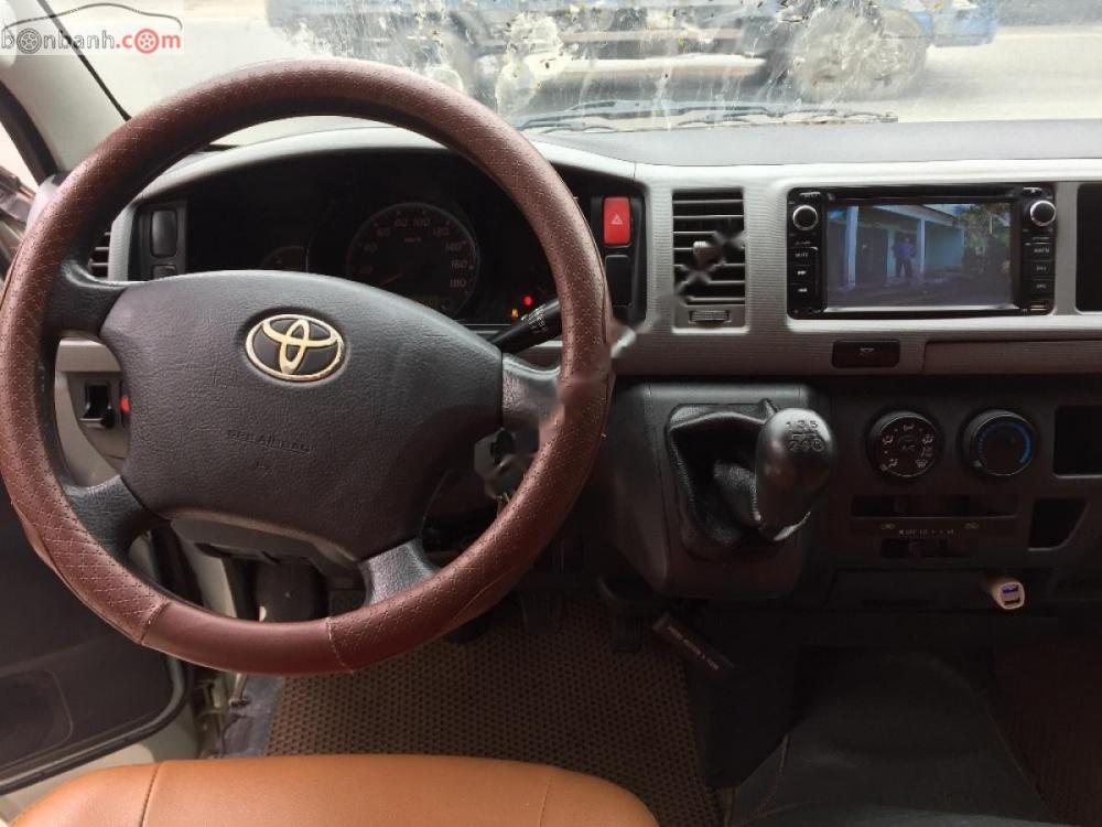 Toyota Hiace 2.5 2011 - Bán Toyota Hiace 2011 máy dầu, xe 16 chỗ ngồi