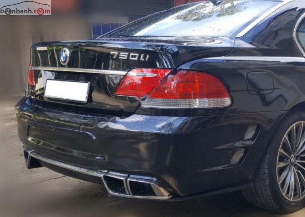BMW 7 Series 750Li 2006 - Bán BMW 750 LI năm sản xuất 2006, đăng ký lần đầu 2006, màu đen, odo 75000 km
