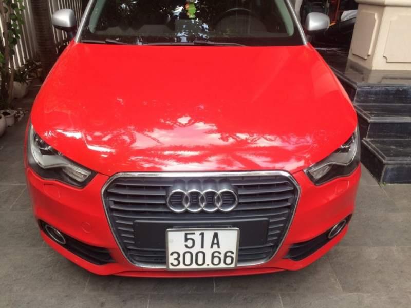 Audi A1   2010 - Bán Audi A1 năm 2010, màu đỏ, xe nhập, 510 triệu