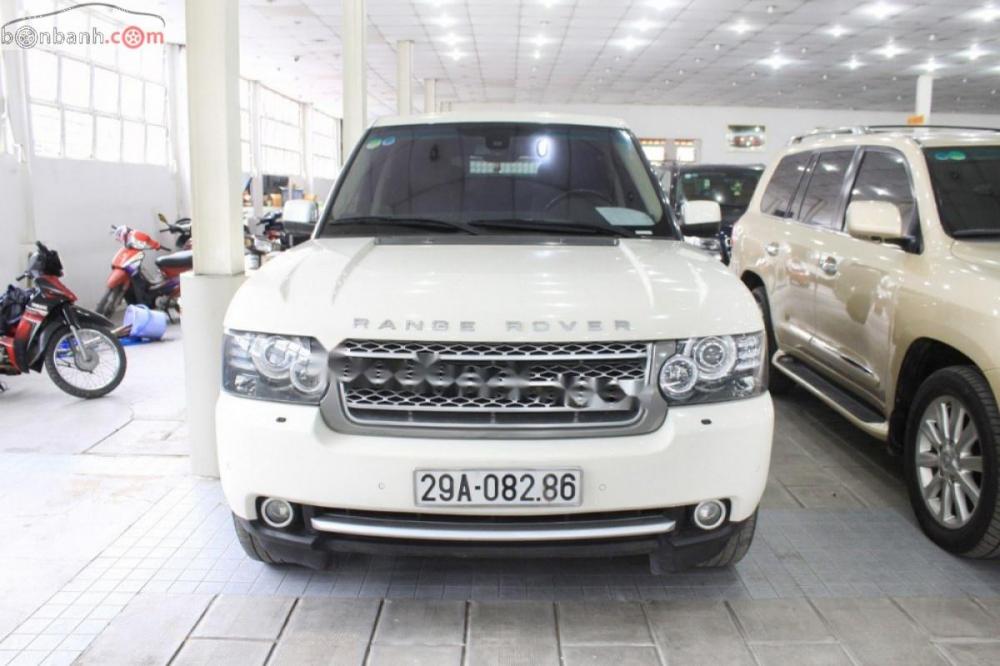 LandRover Autobiography 5.0 2009 - Bán LandRover Range Rover Autobiography 5.0 đời 2009, màu trắng, xe nhập  