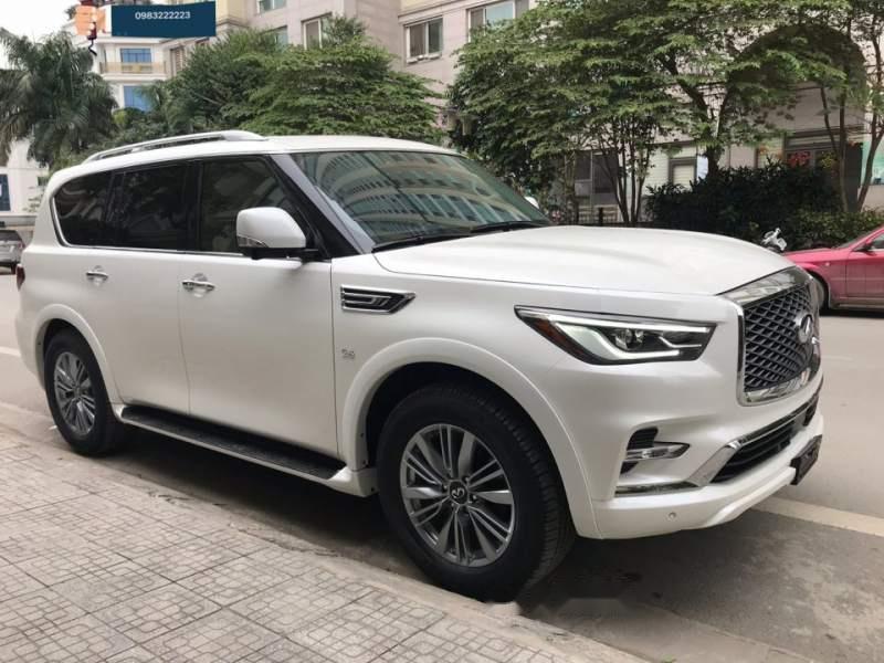 Infiniti QX80   2018 - Bán ô tô Infiniti QX80 sản xuất 2018, màu trắng, nhập khẩu nguyên chiếc