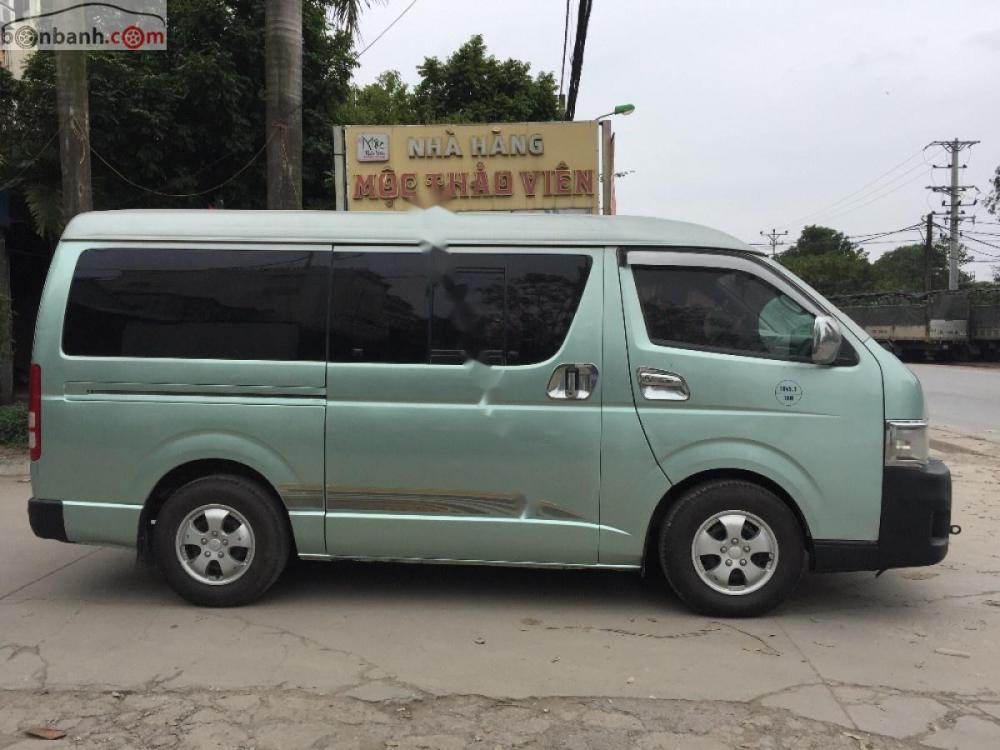 Toyota Hiace 2.5 2011 - Bán Toyota Hiace 2011 máy dầu, xe 16 chỗ ngồi