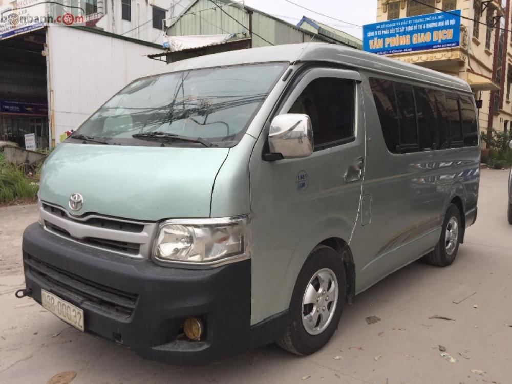 Toyota Hiace 2.5 2011 - Bán Toyota Hiace 2011 máy dầu, xe 16 chỗ ngồi