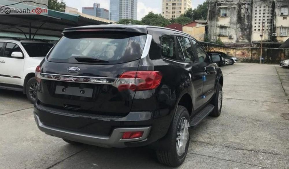 Ford Everest Titanium 2.0L 4x4 AT 2018 - Bán Ford Everest Titanium 2.0L 4x4 AT năm sản xuất 2018, màu đen, xe mới chính hãng 100%